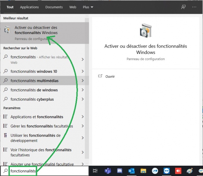 Fichier:Activer ou désactiver des fonctionnalités Windows.jpg
