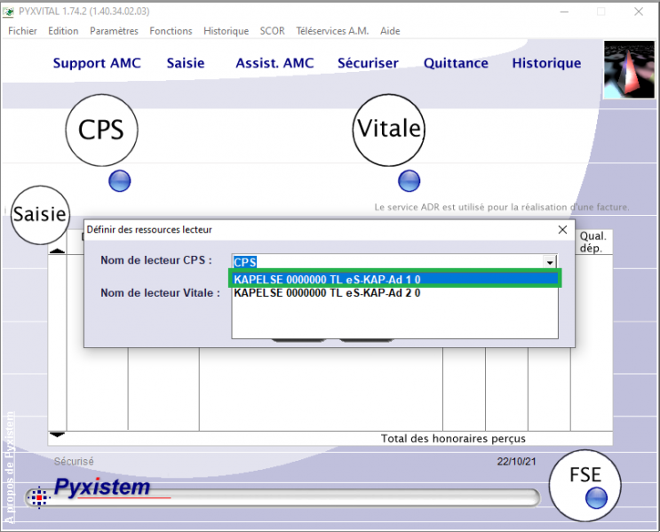 Fichier:Définir des ressources PCSC de lecteur eS-KAP-Ad exemple.png